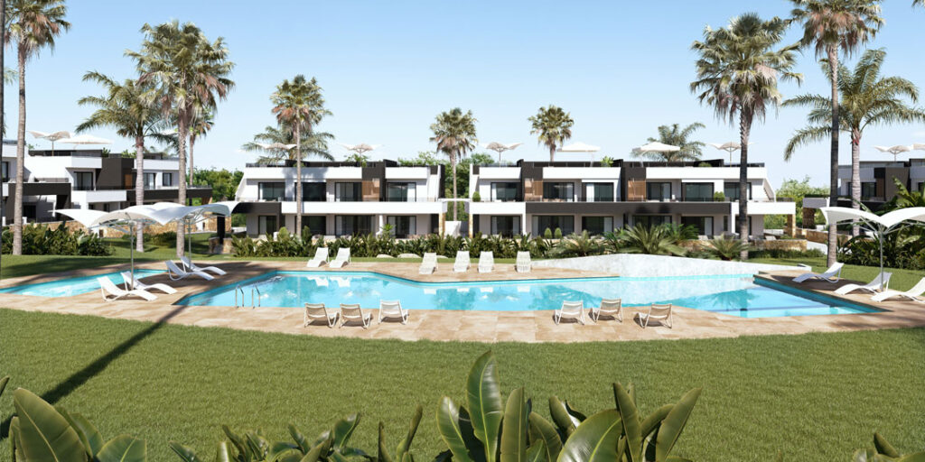 Bowngalows de obra nueva Lo Marabú en Alicante